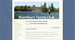 Desktop Screenshot of blackburntennis.ca
